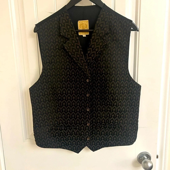 Wah Maker vintage western vest men’s L excellent condition. Very unique - Picture 10 of 10